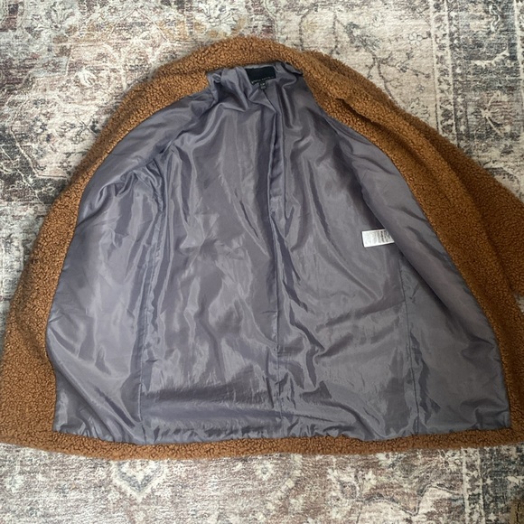 Banana Republic Teddy Car Coat in Toasted size S plush and lined - Picture 10 of 16